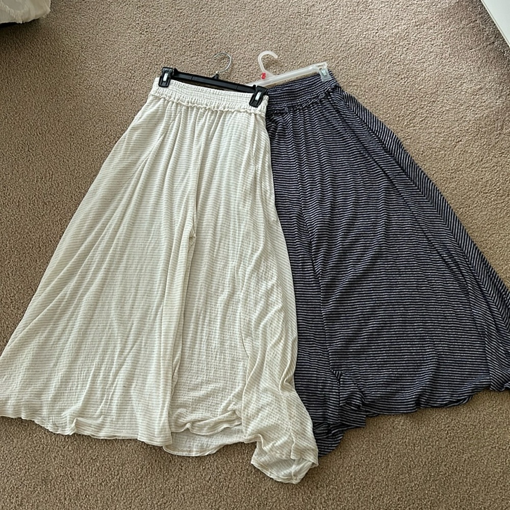 Free people wide leg pants